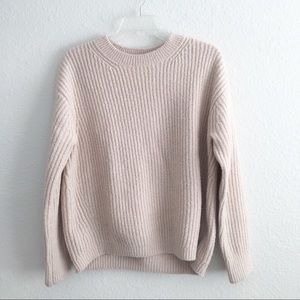 Vince Pale Pink Slouchy Sweater